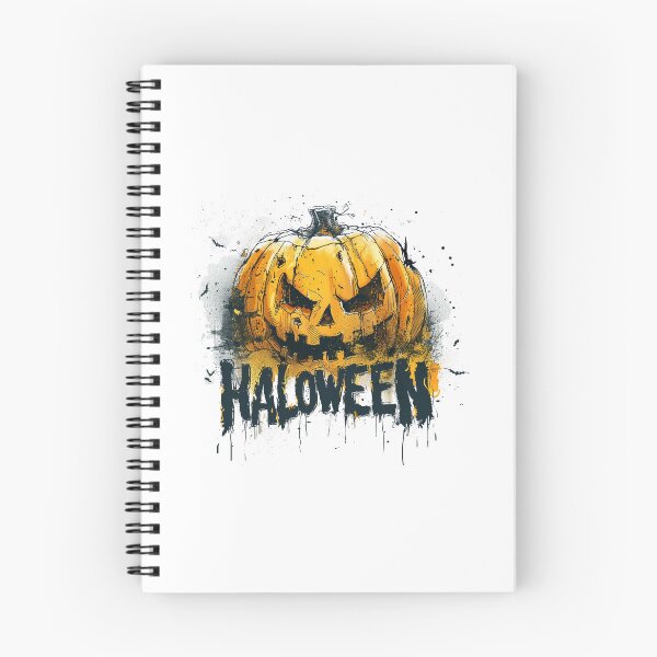 Item preview, TERRIFYING HALOWEEN PUMPKIN WITH HALOWEEN TEXT designed and sold by lunacoco81.