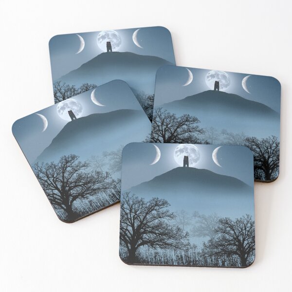 Item preview, Glastonbury Tor Triple Moon designed and sold by Alisonchambers2.