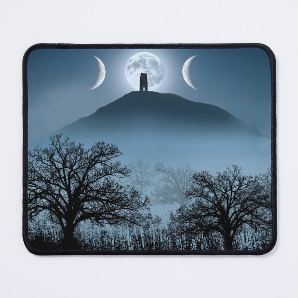 Item preview, Glastonbury Tor Triple Moon designed and sold by Alisonchambers2.