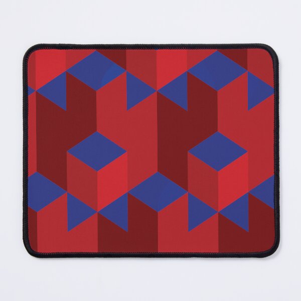 Item preview, Blue and Red Geometric Dream designed and sold by Lifestyle by Croff.