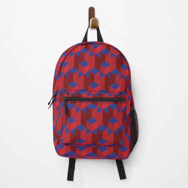 Item preview, Blue and Red Geometric Dream designed and sold by Lifestyle by Croff.