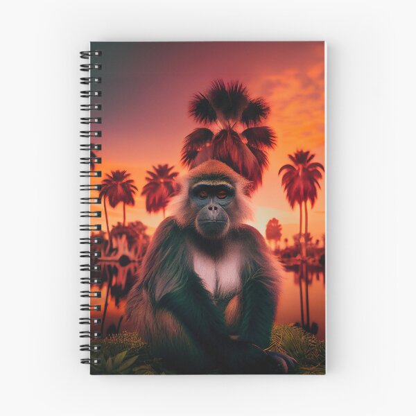 Item preview, Jungle Monkey at Dusk designed and sold by Sillytoe.