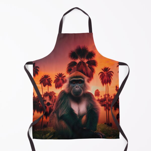 Item preview, Jungle Monkey at Dusk designed and sold by Sillytoe.