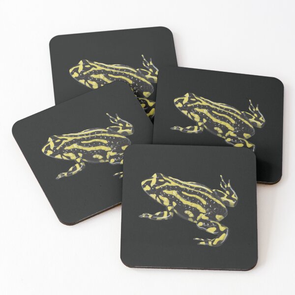 Item preview, Little cutie goes back to black [Australian Corroboree Frog]  designed and sold by Hannah Mathews.