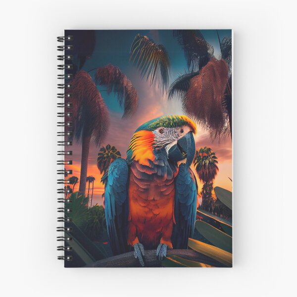 Item preview, Jungle Parrot at Sunset designed and sold by Sillytoe.