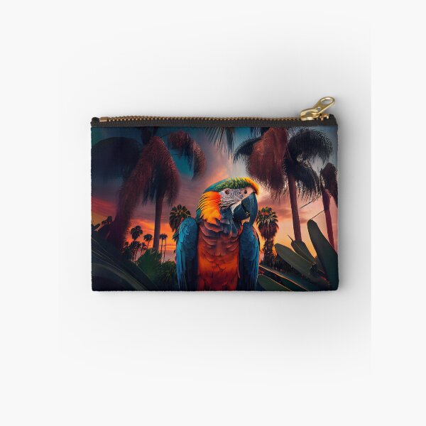 Item preview, Jungle Parrot at Sunset designed and sold by Sillytoe.
