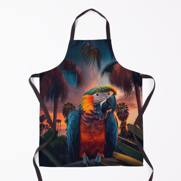 Item preview, Jungle Parrot at Sunset designed and sold by Sillytoe.