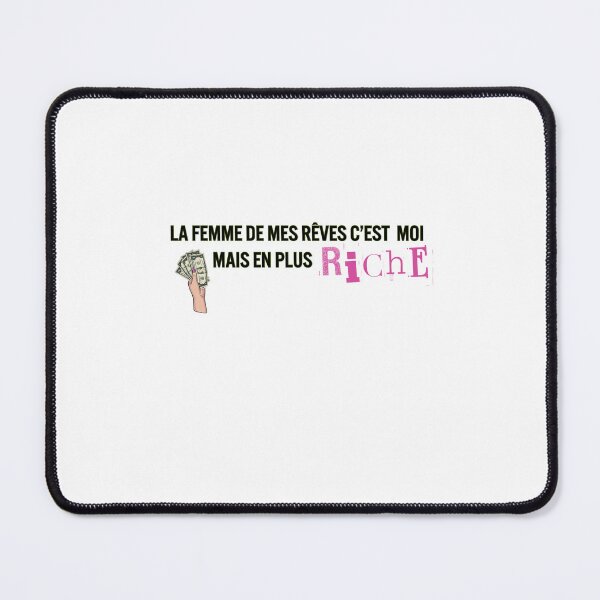 Item preview, Rich woman quote  designed and sold by Cometeshop.