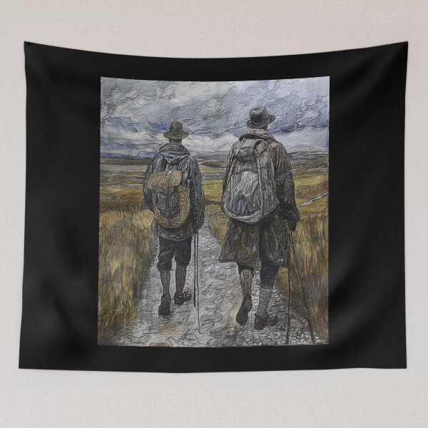 Item preview, Wanderers of the Misty Path Art designed and sold by chimerakenso.