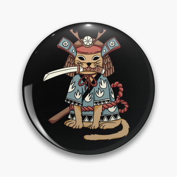 Artikelvorschau, Japanische Kabuto-Katze entworfen und verkauft von diocreate.