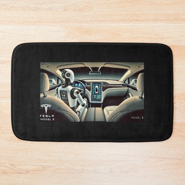 Item preview, Tesla bot designed and sold by TEEJAMBOREE.
