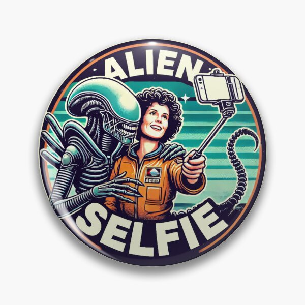 Item preview, Alien Selfie - Ripley and a Xenomorph take a photo designed and sold by Random-Reality.