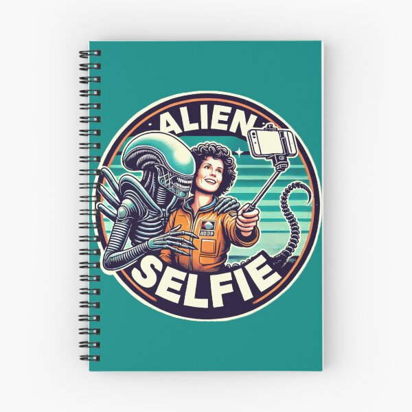 Item preview, Alien Selfie - Ripley and a Xenomorph take a photo designed and sold by Random-Reality.