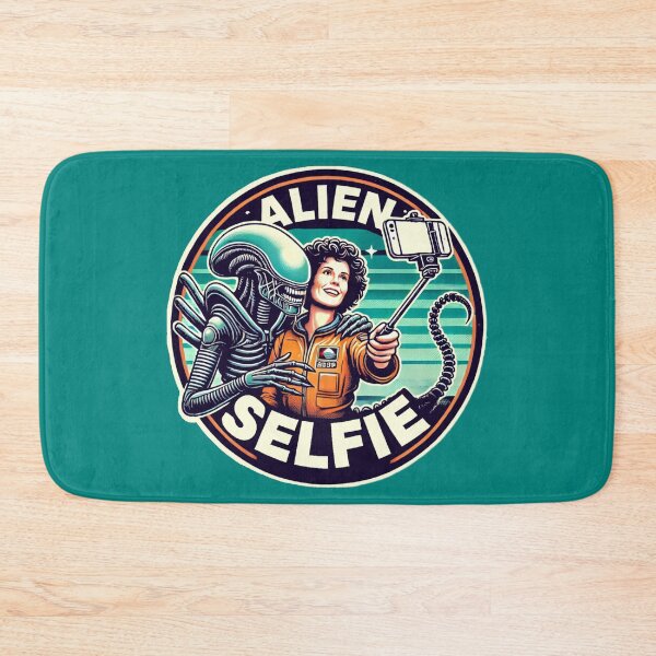 Item preview, Alien Selfie - Ripley and a Xenomorph take a photo designed and sold by Random-Reality.