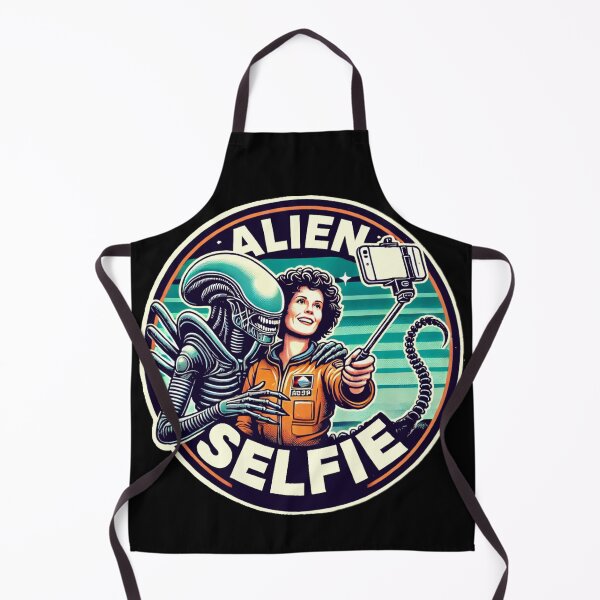 Item preview, Alien Selfie - Ripley and a Xenomorph take a photo designed and sold by Random-Reality.
