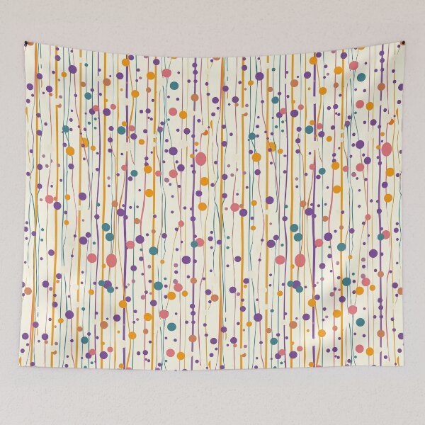 Item preview, Connections Abstract Art Pattern designed and sold by 89BLACK.