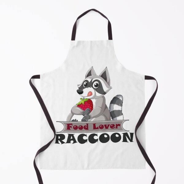 Item preview, Food Lover Raccoon designed and sold by GraphixKing999.