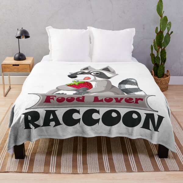 Item preview, Food Lover Raccoon designed and sold by GraphixKing999.