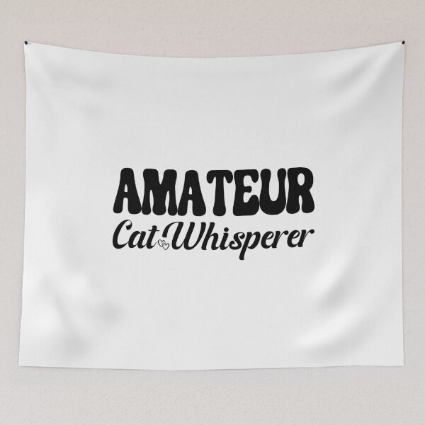 Item preview, Cat Whisperer T Shirt designed and sold by PetSafari.