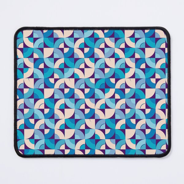 Item preview, Circle graphics with shadow, Blue and beige version designed and sold by Alex Blud.