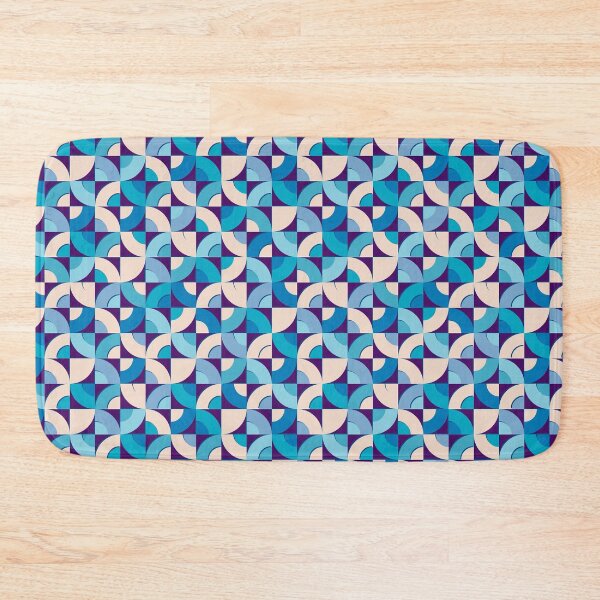 Item preview, Circle graphics with shadow, Blue and beige version designed and sold by Alex  Blud.