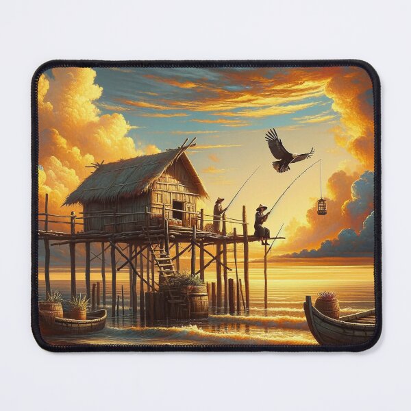 Item preview, Sunset Fishing designed and sold by M-Y-A-R-T-.