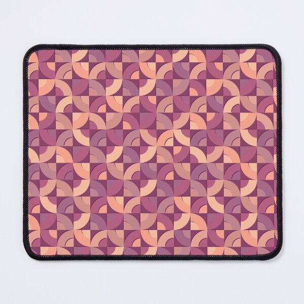 Item preview, Circle graphics with shadow, Burgundy-coral version designed and sold by Alex  Blud.