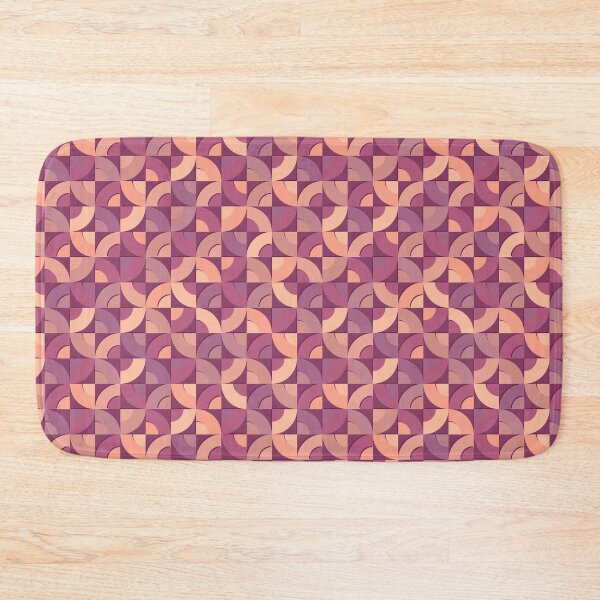Item preview, Circle graphics with shadow, Burgundy-coral version designed and sold by Alex  Blud.