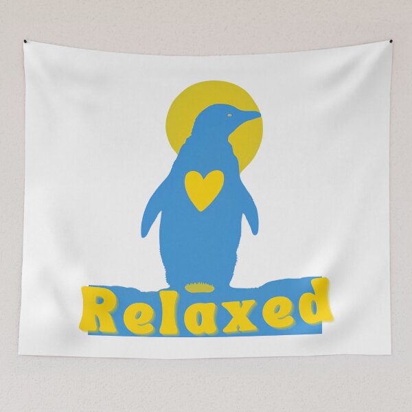 Item preview, Relaxed Blue Penguin designed and sold by pUNKnown.
