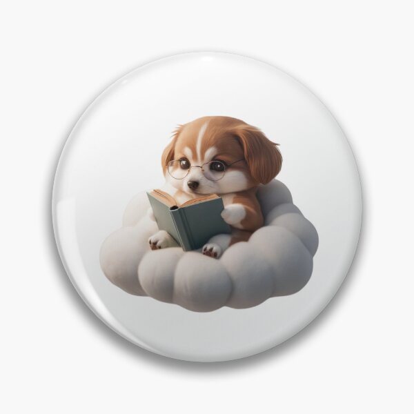 Item preview, Cozy dog reading a book designed and sold by naxtela.