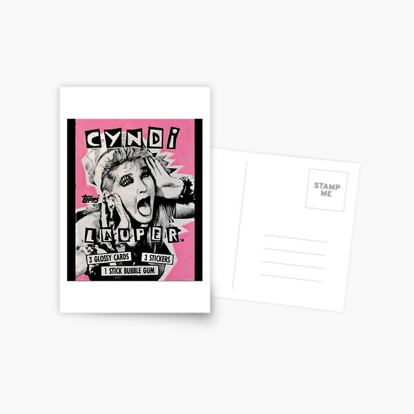 Item preview, Cyndi Lauper Bubble Gum Pack by Topps designed and sold by fgjdhaiwheaeu.