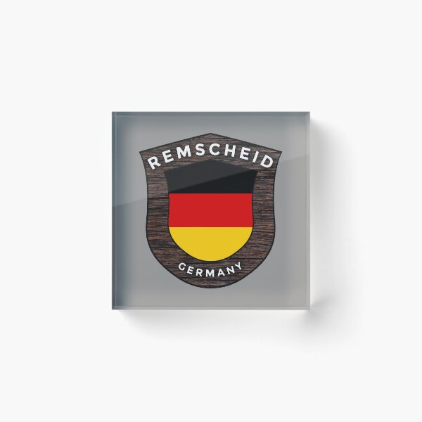 Item preview, Remscheid Germany Emblem Flag designed and sold by World Designs.