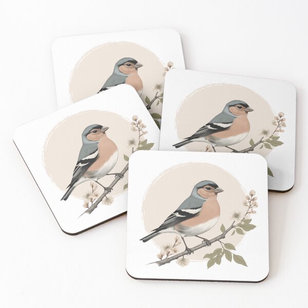 Item preview, Chaffinch, Vintage bird art, Fringilla coelebs, British birds, bird love designed and sold by lagunaklein.