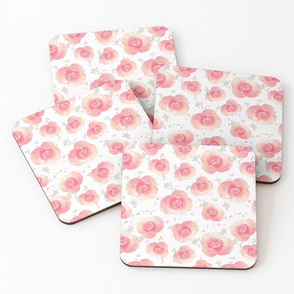 Item preview, Watercolor roses, Pink version designed and sold by Alex  Blud.
