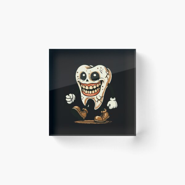 Item preview, Halloween Dental Hygiene Funny Zombie Tooth designed and sold by LuminOrb.