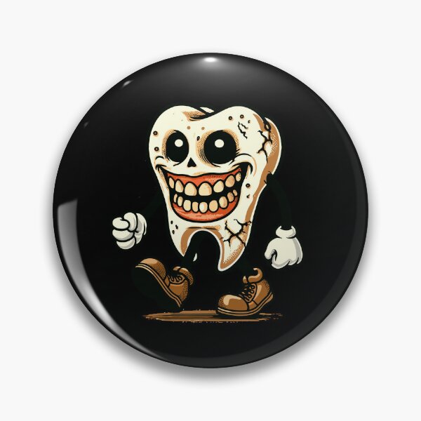 Item preview, Halloween Dental Hygiene Funny Zombie Tooth designed and sold by LuminOrb.