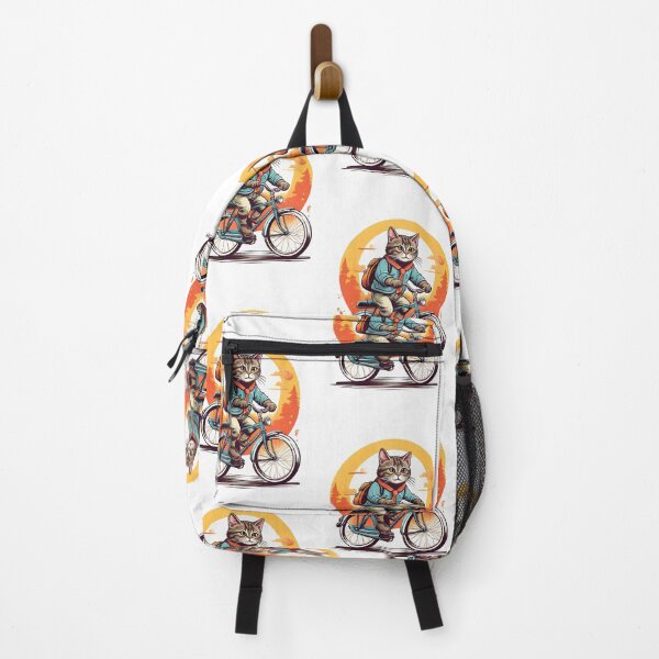 Item preview, Cat riding bike designed and sold by Ryslissa.
