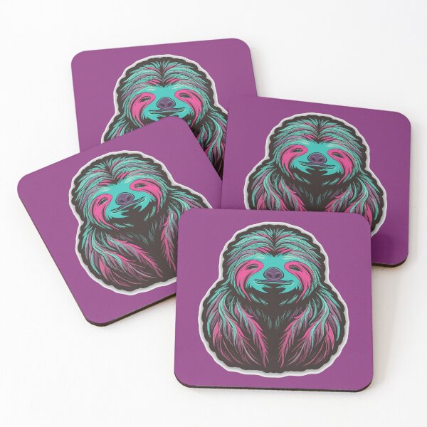 Item preview, Colorful Psychedelic Sloth designed and sold by MaateoDesign.