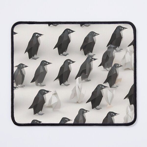 Item preview, Marching Origami Penguins designed and sold by pUNKnown.