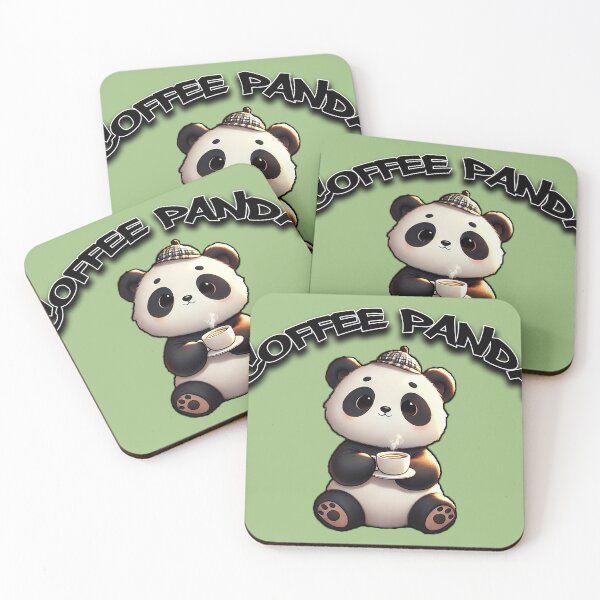 Item preview, Coffee Panda designed and sold by FatGiantCat.