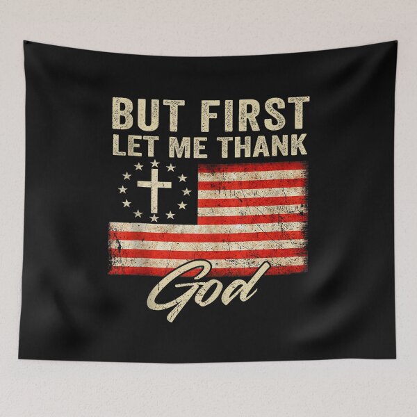 Item preview, But First Let Me Thank God designed and sold by skeastore.