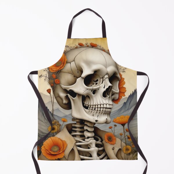 Artikelvorschau, Skull and Flowers entworfen und verkauft von Henri Banks.