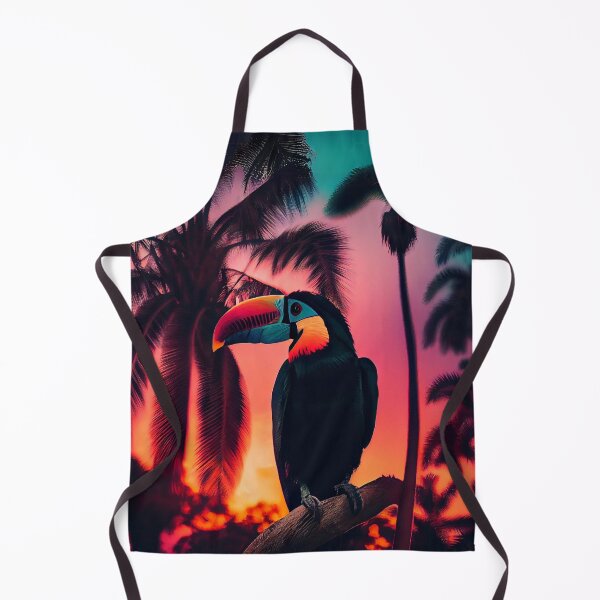 Item preview, Jungle Toucan at Sunset designed and sold by Sillytoe.