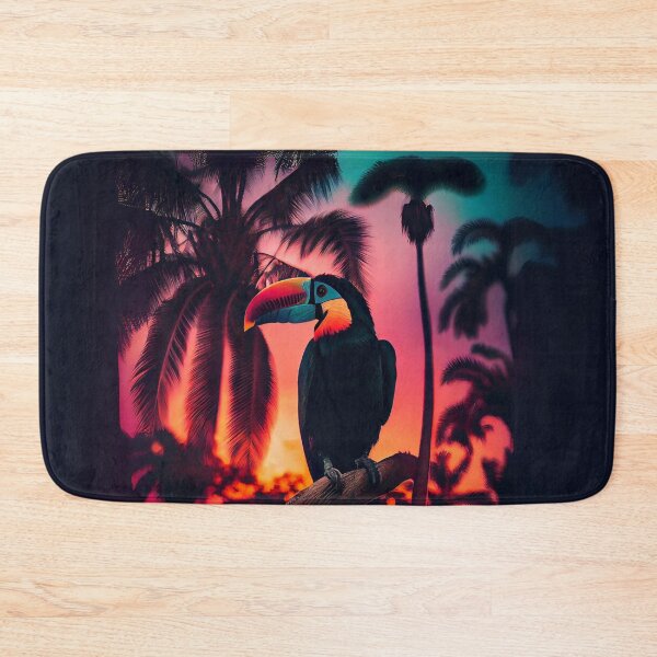 Item preview, Jungle Toucan at Sunset designed and sold by Sillytoe.