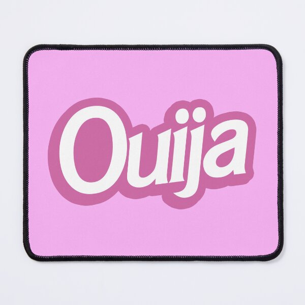 Item preview, OUIJA baby girl pastel pink Barby style minimal design lettering designed and sold by morgan138.