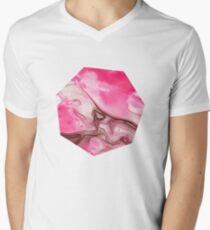 Bloom 02 T-Shirt mit V-Ausschnitt für Männer