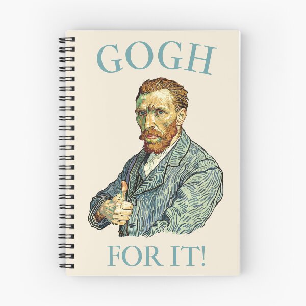 Item preview, Gogh for it! Funny Van Gogh Joke designed and sold by Beltschazar.