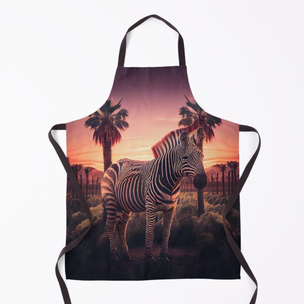 Item preview, Jungle Zebra at Sunset designed and sold by Sillytoe.
