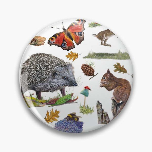 Item preview, British Wildlife Montage designed and sold by TheArtery2010.