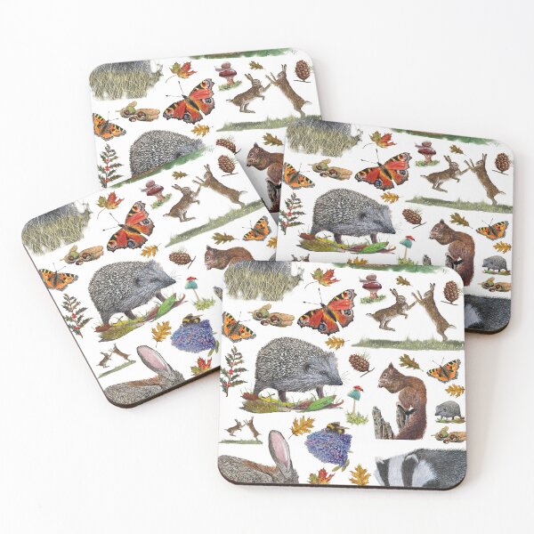 Item preview, British Wildlife Montage designed and sold by TheArtery2010.